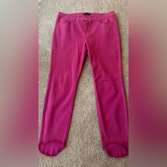RENUAR Vibrant Pink Pants - Picture 1 of 6